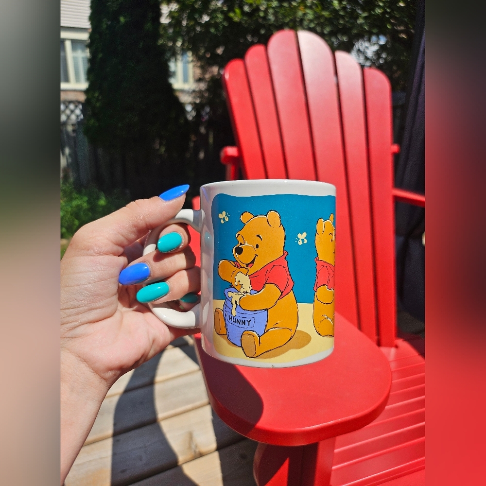Winnie the Pooh Mug "P" Is For Pooh